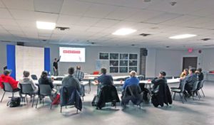 David Nairne & Associates team meeting.